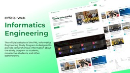 Official Website of Informatics Engineering Department PNL image